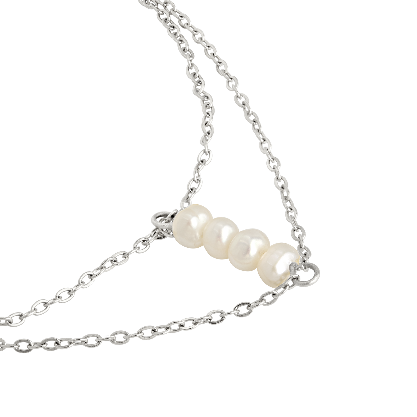 Lisys Pure Pearl Bracelet Silber