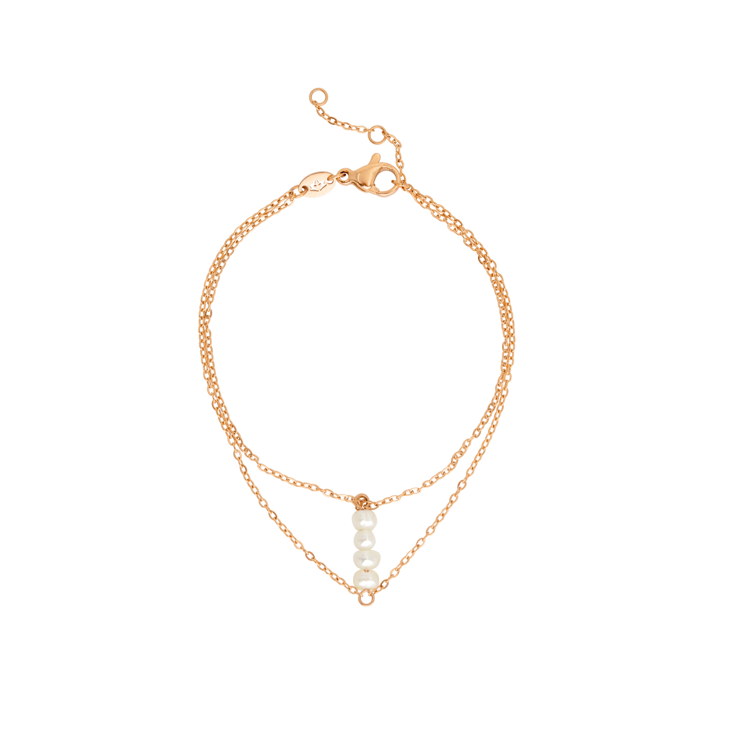 Lisys Pure Pearl Bracelet Roségold