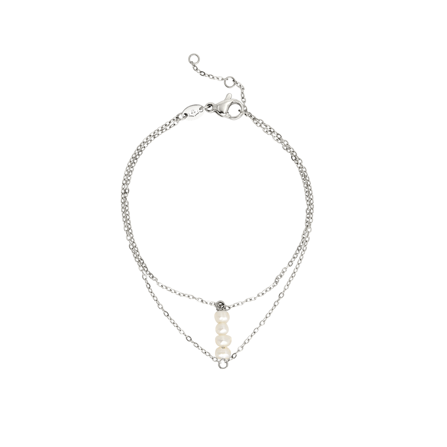 Lisys Pure Pearl Bracelet Silber
