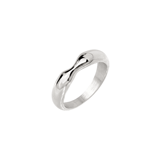 Ocean Depth Ring Silber