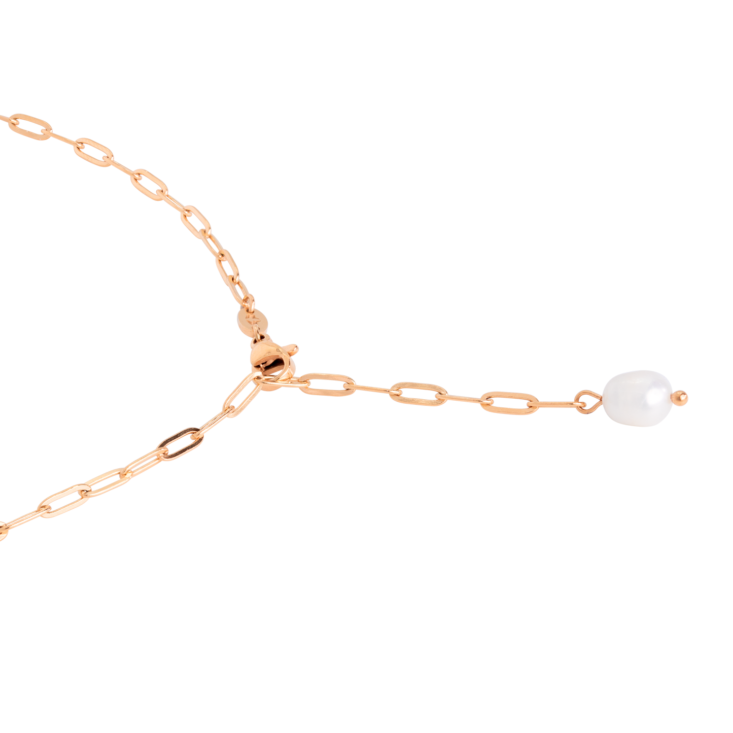 Ocean Find Y-Necklace Roségold