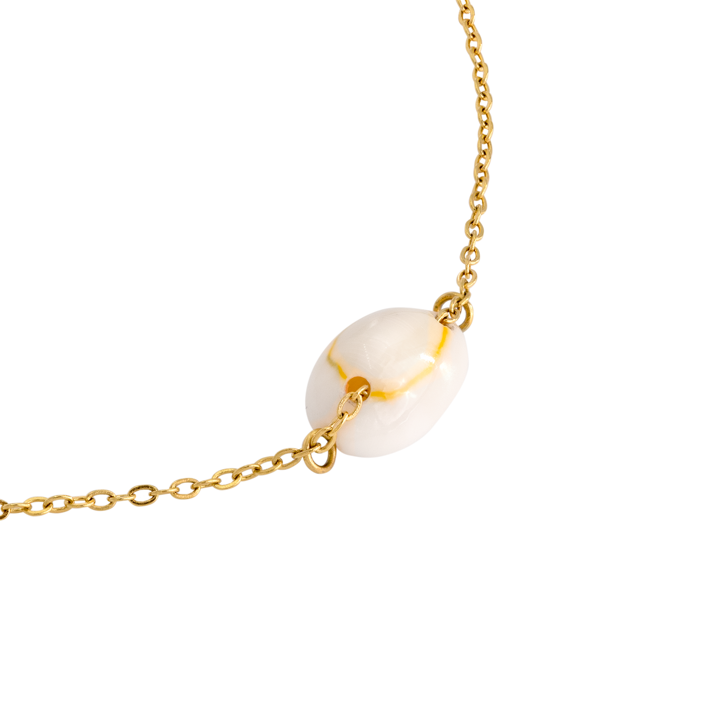 Ocean Whisper Necklace Gold