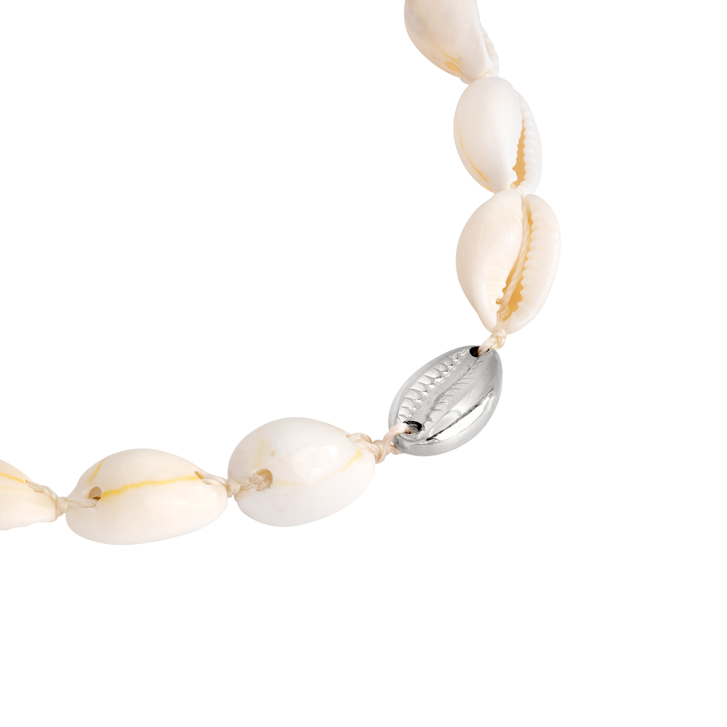 One in a Shell Choker Silber