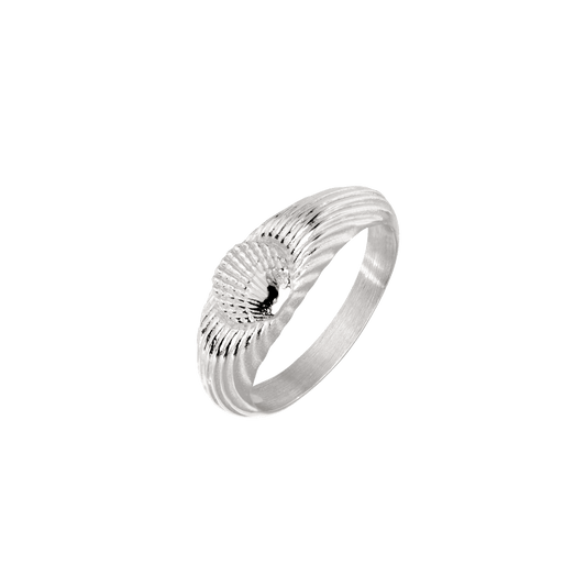 Sea Shell Ring Silber