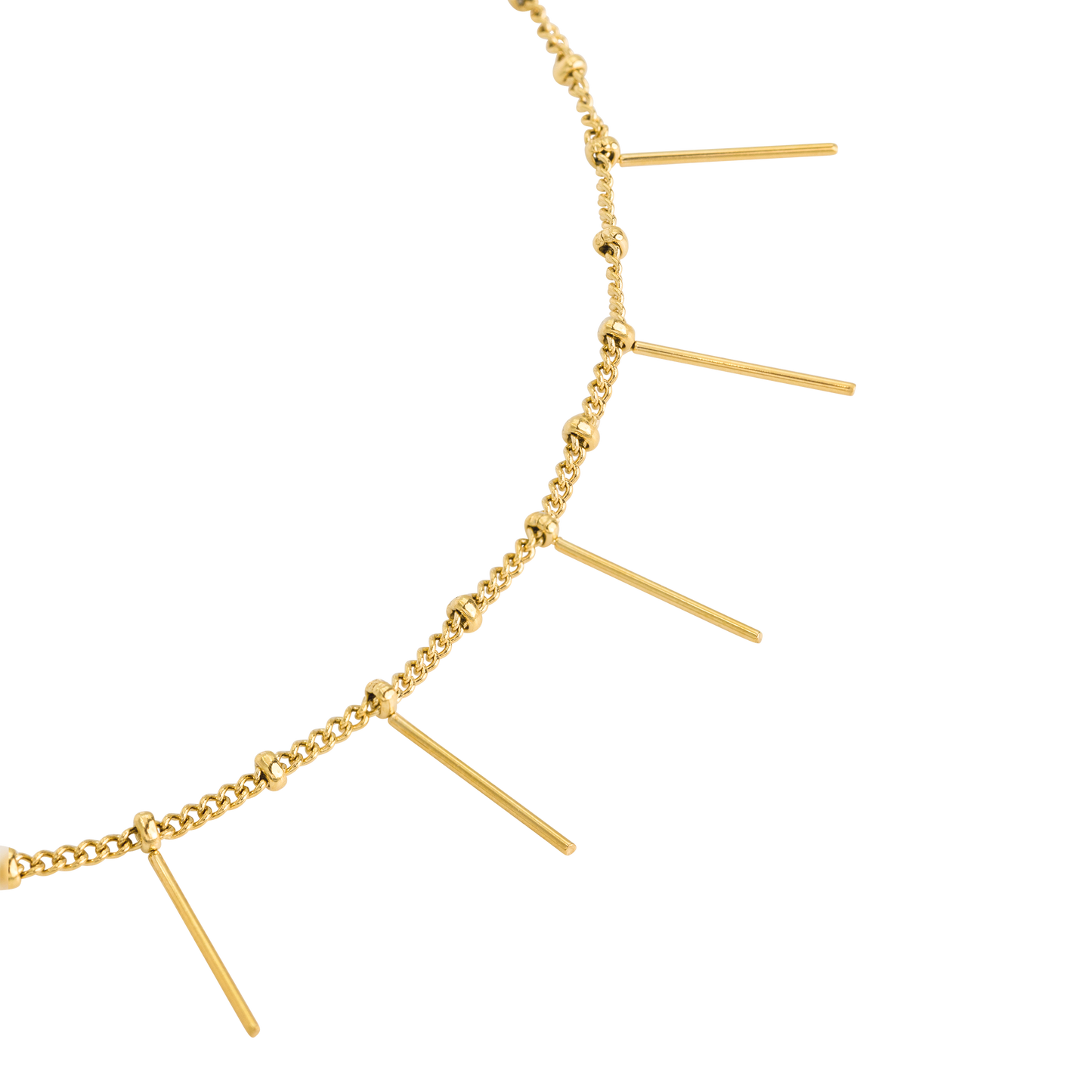 Sea Urchin Choker Gold