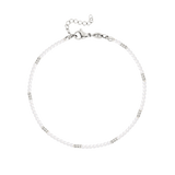 Seashore Anklet Silber