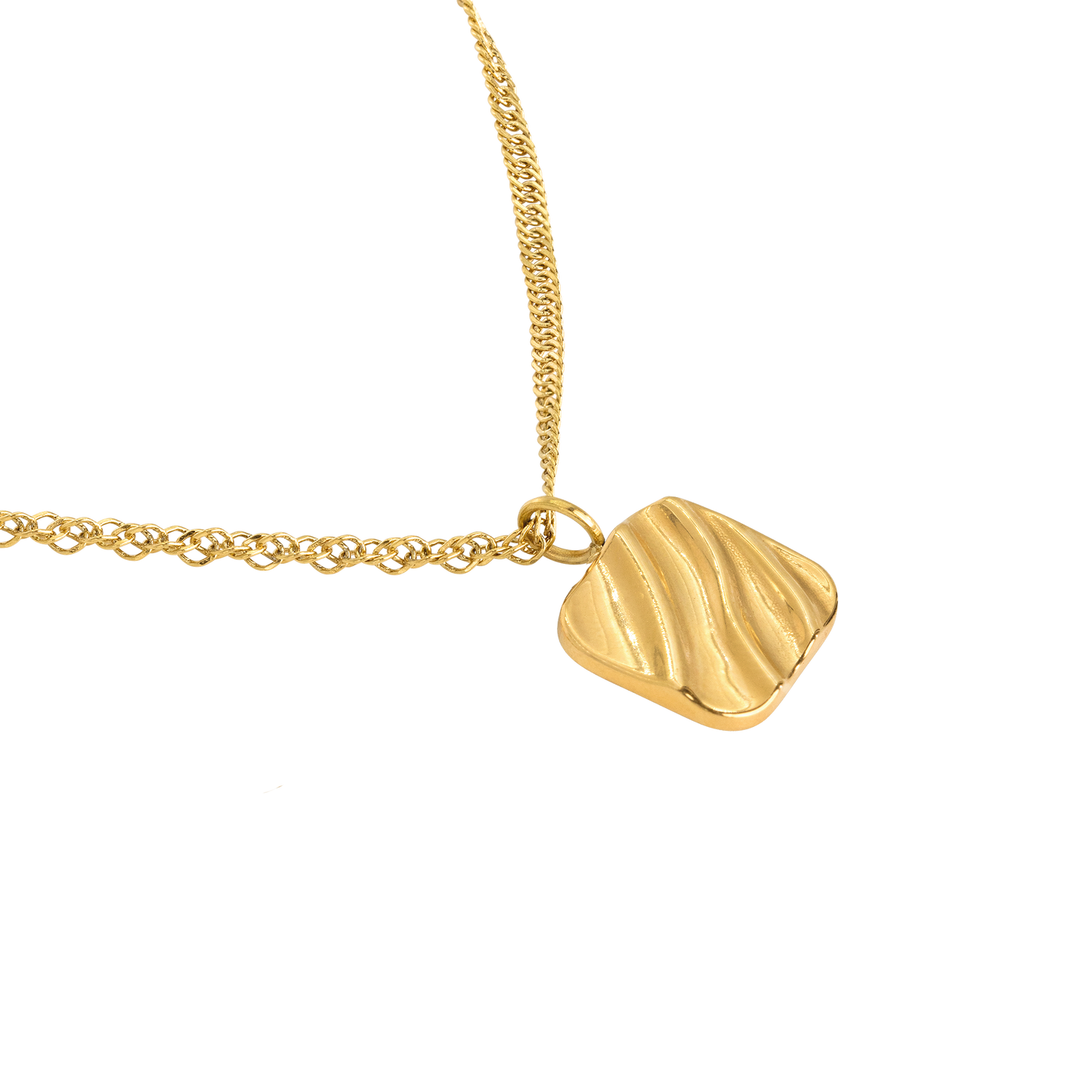 Sounds of the Sea Necklace Gold