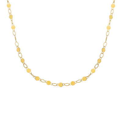 Spring Babe Necklace Gold