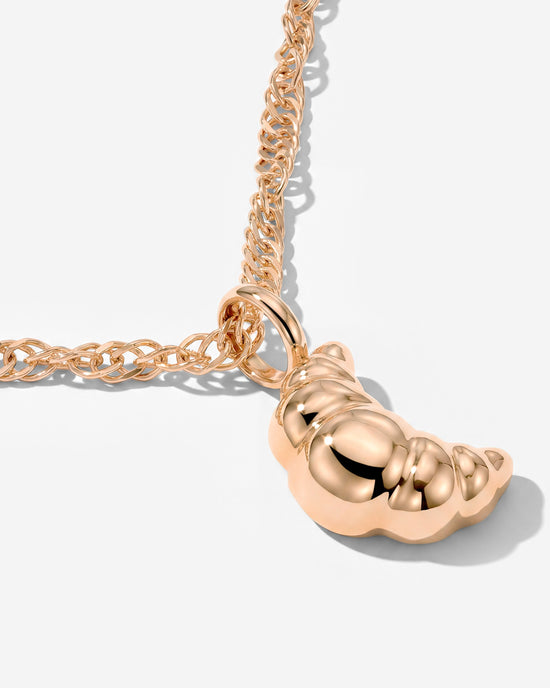 Croissant Necklace Roségold