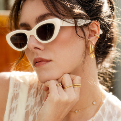 Dotted Ring Gold