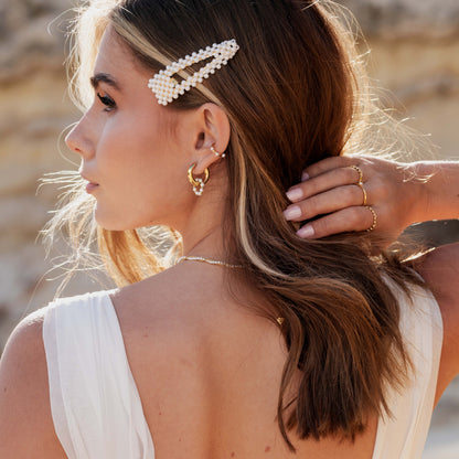 Timeless Pearl Hairclip Set
