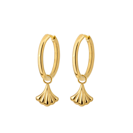 Forever Yours Hoop Set Medium Gold