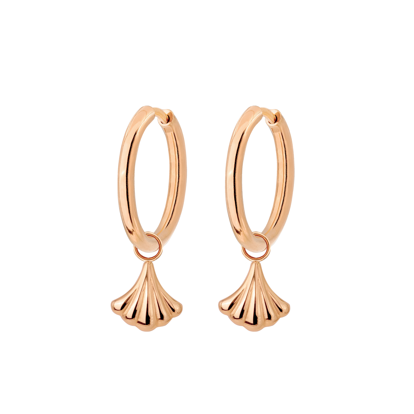 Forever Yours Hoop Set Medium Roségold
