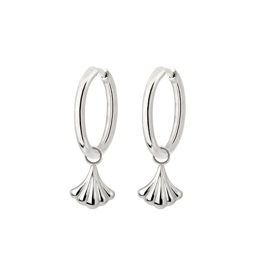 Forever Yours Hoop Set Medium Silber