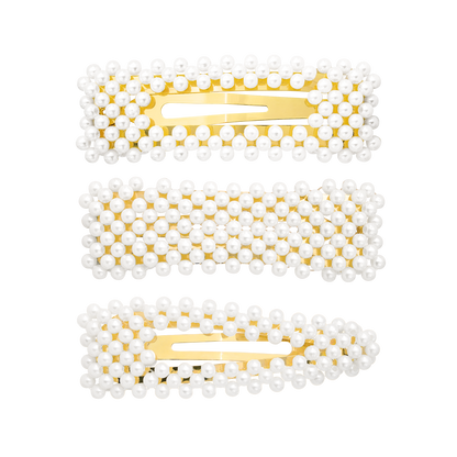 Timeless Pearl Hairclip Set