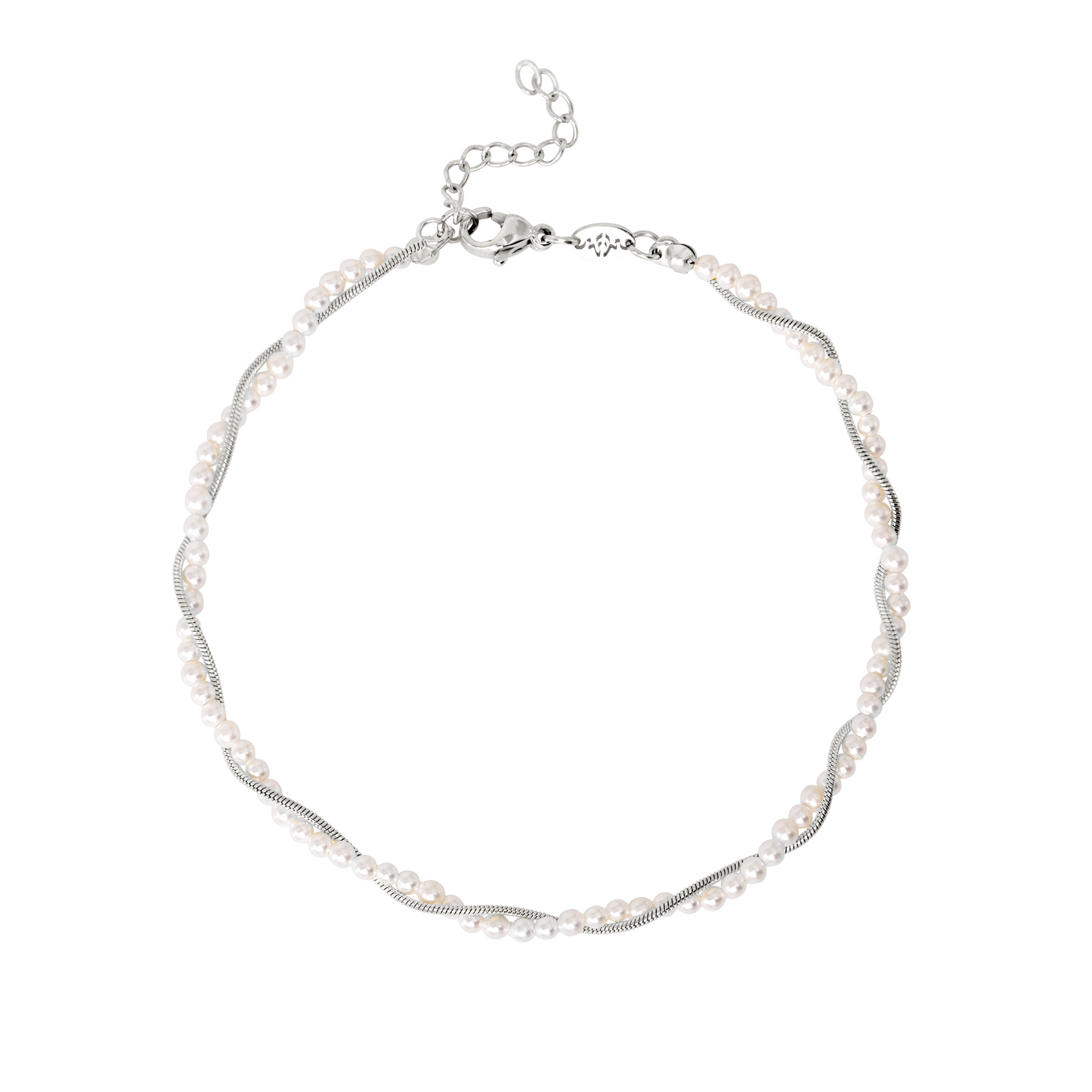 Infinite Bonding Anklet Silber