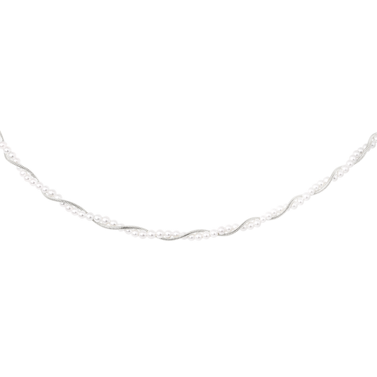 Infinite Bonding Necklace Silber