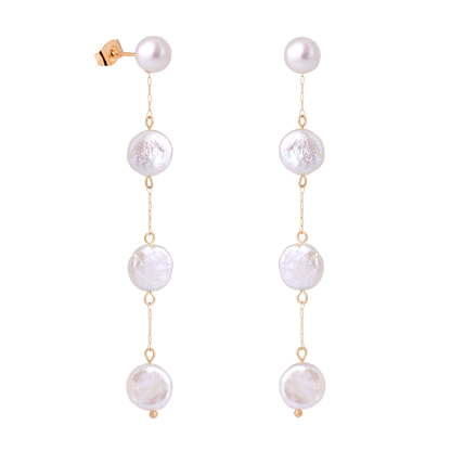 Pure Love Pearl Earrings Roségold