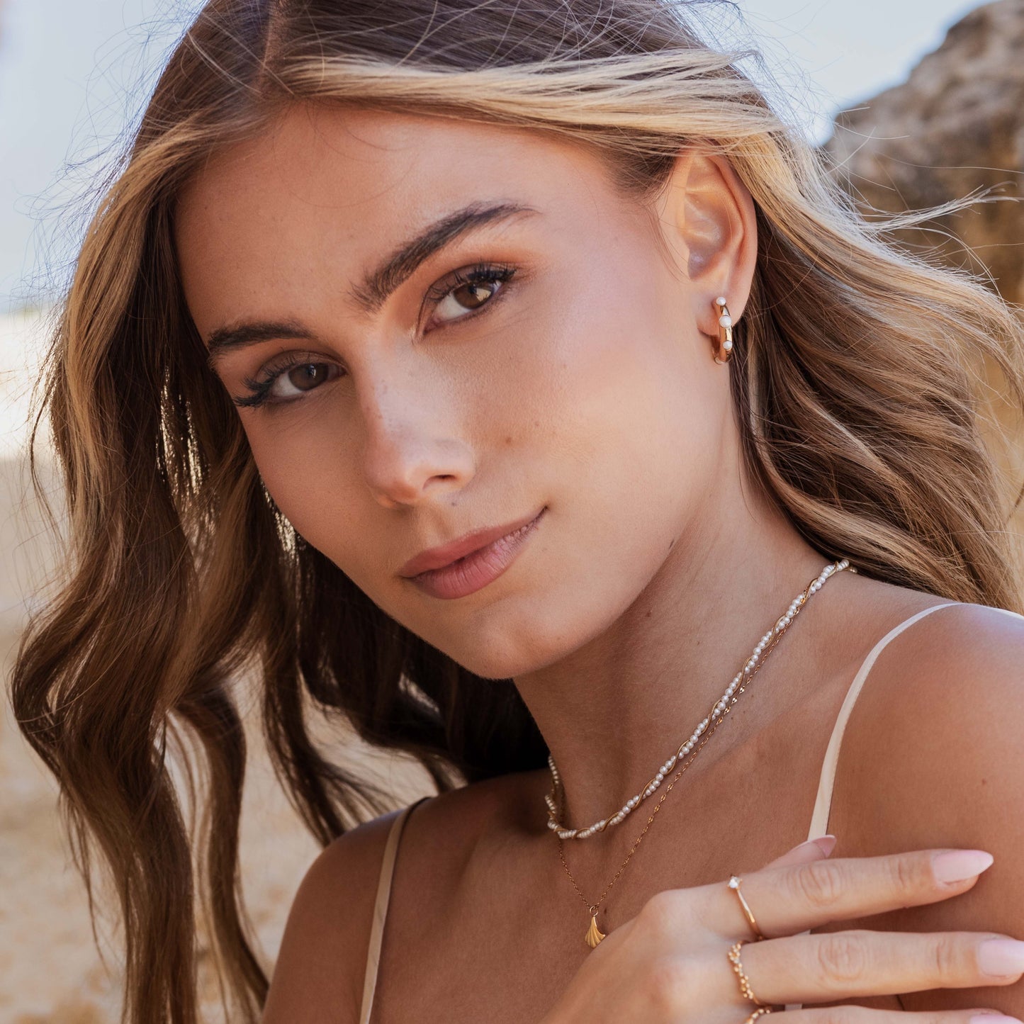 Timeless Chic Hoopies Roségold