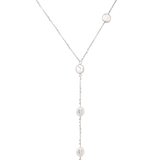 Timeless Pearl Y-Necklace Silber