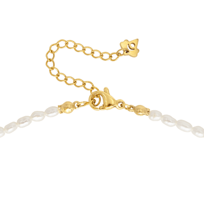 Perlita Choker Gold
