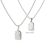 Sun Lover Pendant Necklace Silber