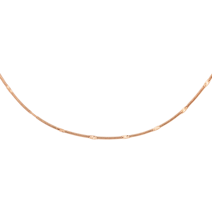 Sun Ray Necklace Roségold
