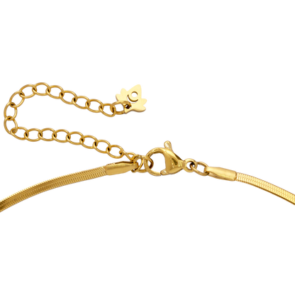 Sweet Bow Necklace Gold