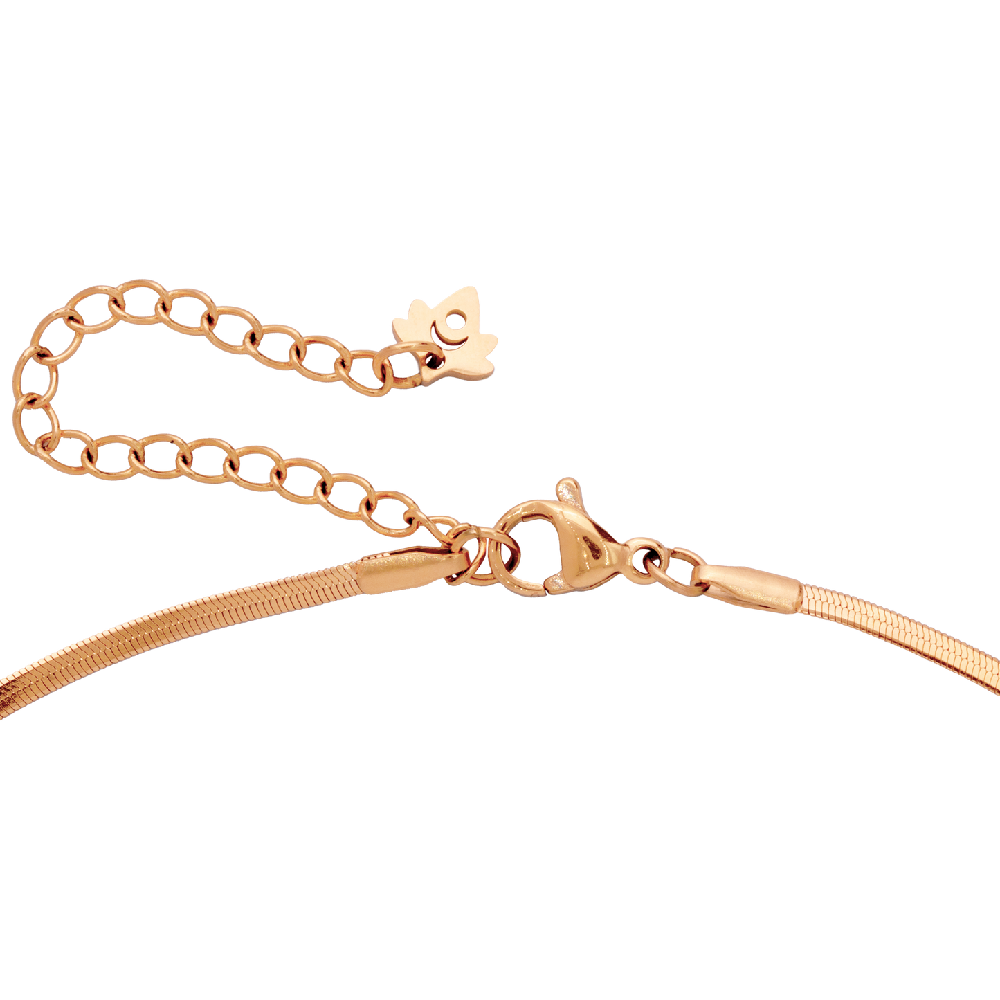 Sweet Bow Necklace Roségold
