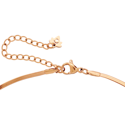 Sweet Bow Necklace Roségold