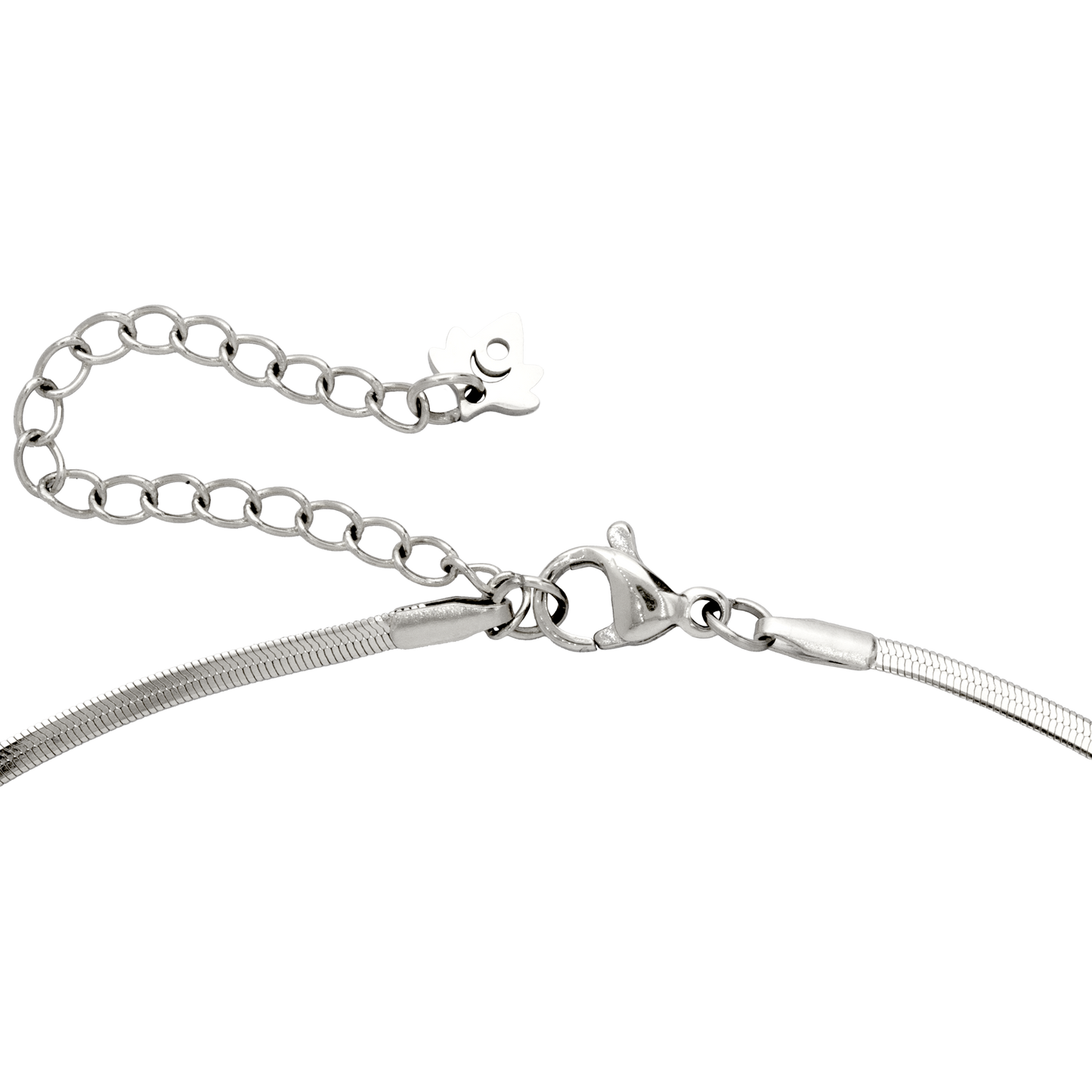 Sweet Bow Necklace Silber
