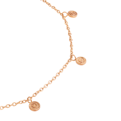 Swirl'n Choker Roségold