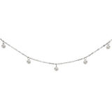 Swirl'n Choker Silber