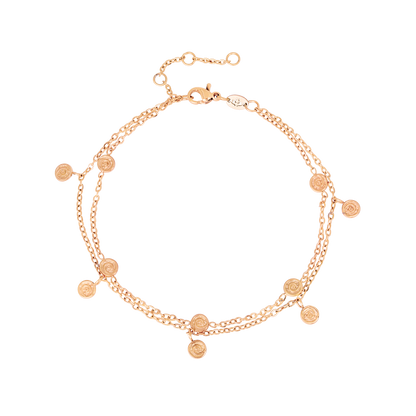 Swirl'n Double Bracelet Roségold