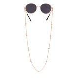 Swirl'n Sunglasses Chain Roségold