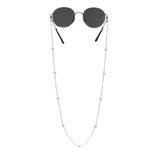 Swirl'n Sunglasses Chain Silber