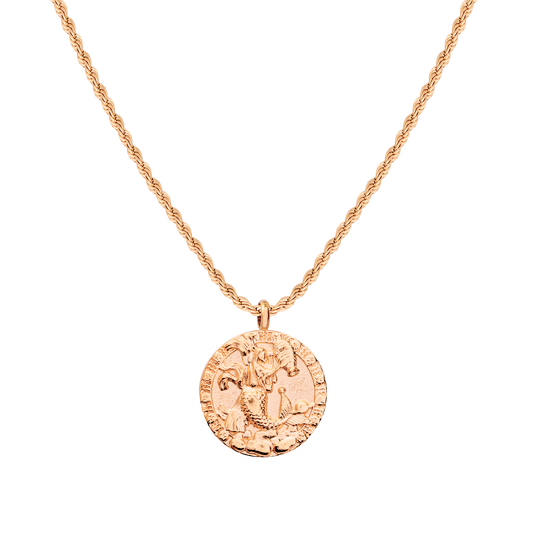 Aquarius / Wassermann Necklace Roségold