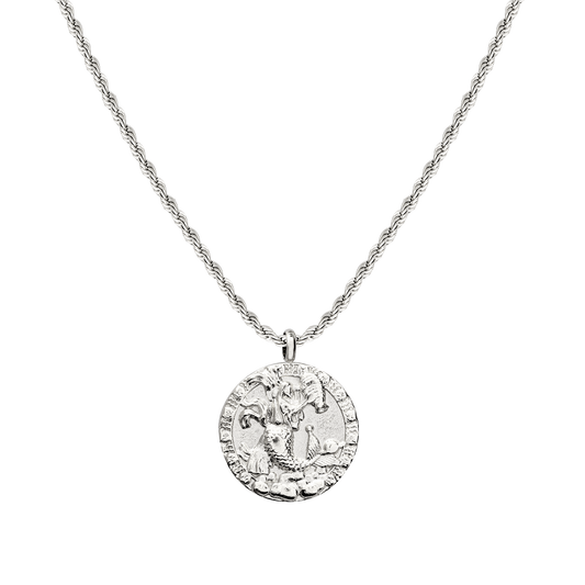 Aquarius / Wassermann Necklace Silber