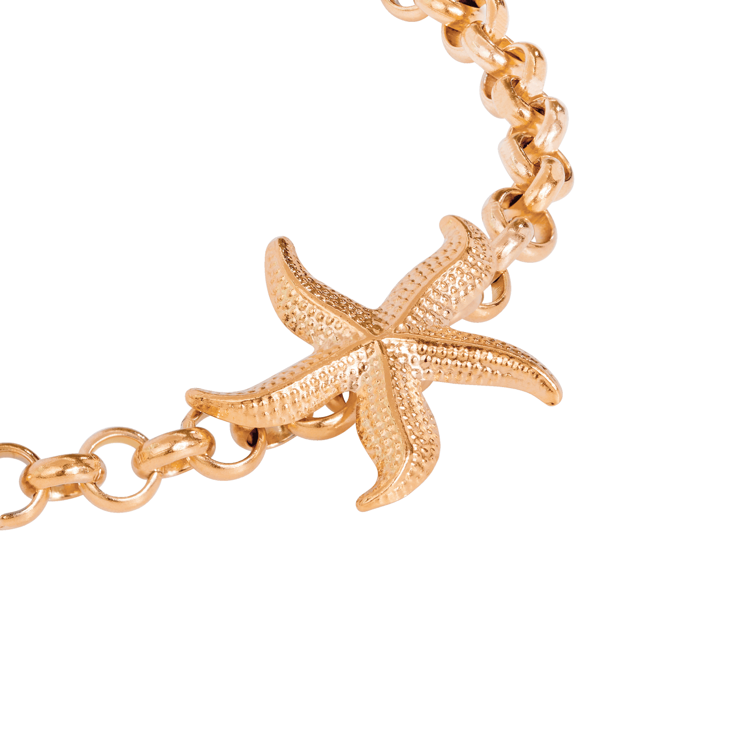 Chunky Starfish Bracelet Roségold