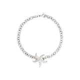 Chunky Starfish Bracelet Silber