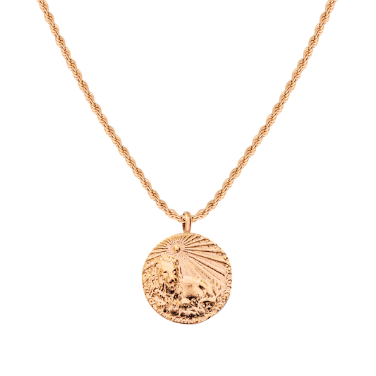 LUA Leo / Löwe Necklace Roségold