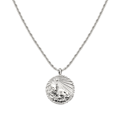 Zodiac Sign Necklace Silber