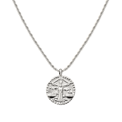 Libra / Waage Necklace Silber