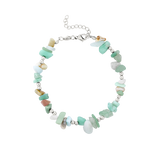 Maritime Gem Bracelet Silber