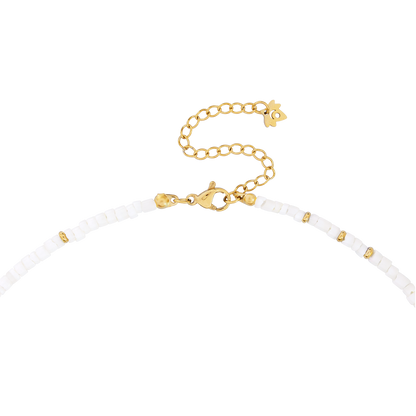 Puka Shell Necklace Gold