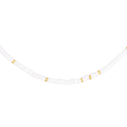 Puka Shell Necklace Gold