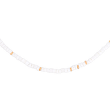 Puka Shell Necklace Roségold