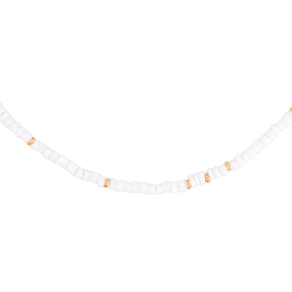 Puka Shell Necklace Roségold