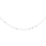 Puka Shell Necklace Silber