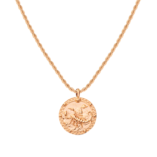 Scorpius / Skorpion Necklace Roségold